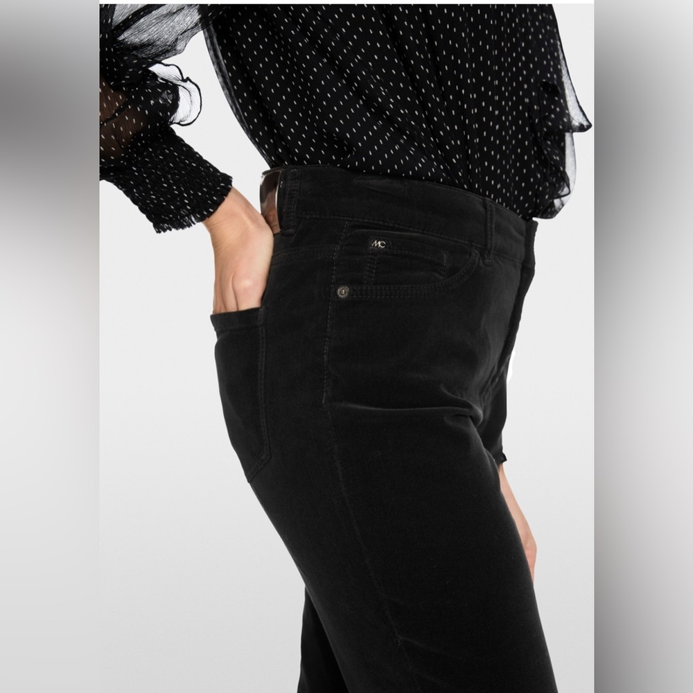 Marc Cain Charcoal Velvet Trousers